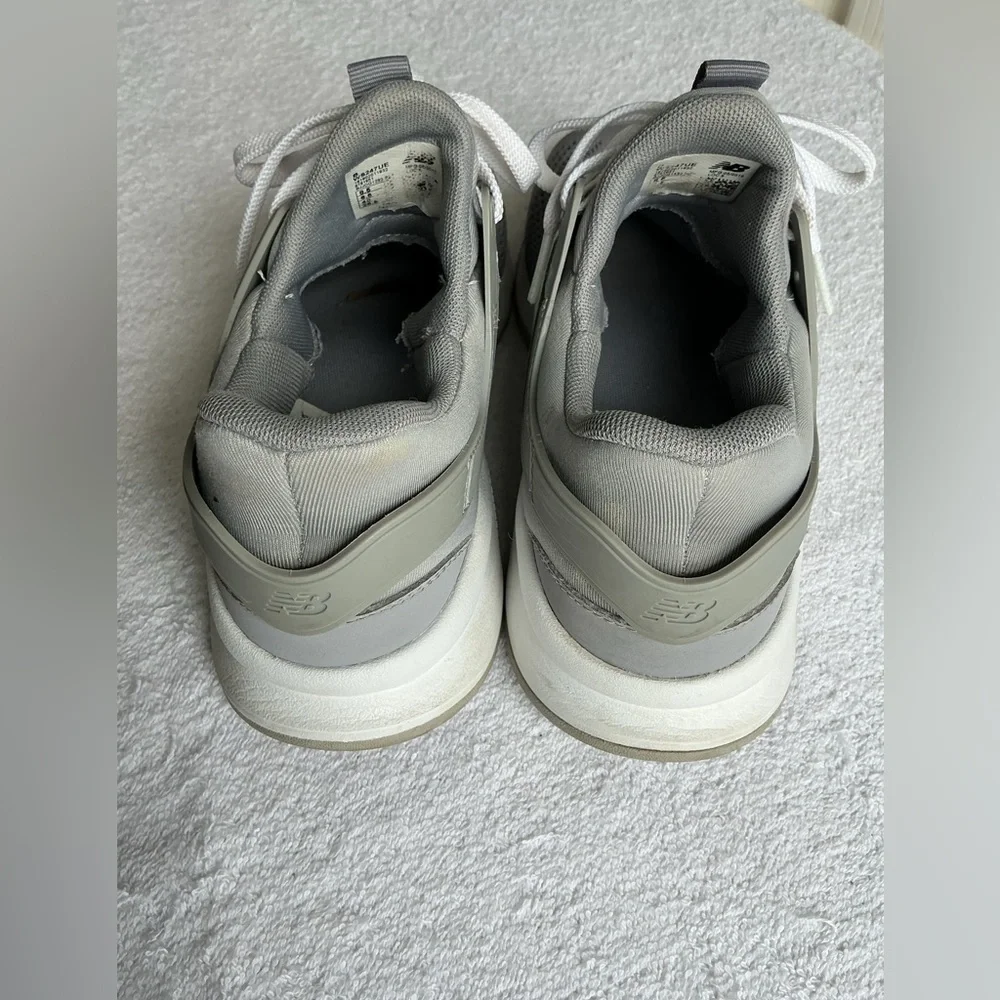 New Balance 247 Gray and White Women's Sneakers